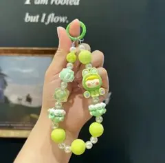 アクリルストラップ リリス 緑