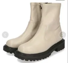 新品　ORiental TRafficタンクソールストレッチブーツ　ベージュ　M