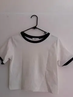 WEGO リンガーTシャツ ホワイト Sサイズ