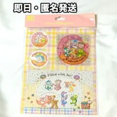 フィルドウィズジョイ　ポストカードシール付き　ダッフィー＆フレンズ