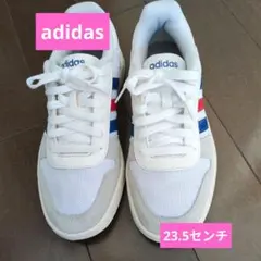 ♦️adidas アディダス♦️ スニーカー 23.5センチ ホワイト