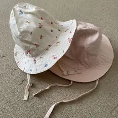 H&M ベビー帽子2点セット