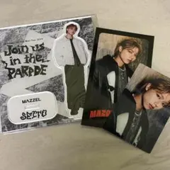 MAZZEL マーゼル SEITO セイト アクスタ トレカ 缶バ ステッカー