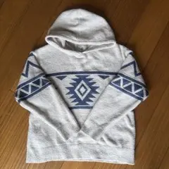 Ocean Pacific 幾何学模様フード付きパーカー 140