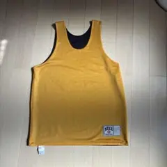 NIKE バスケットボール タンクトップ リバーシブル　黒×ゴールド