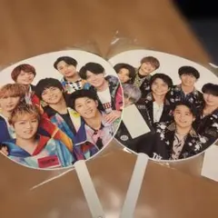 8/31まで期間限定価格！！WESTうちわ まとめ売り ジャニーズWEST 小瀧望 ジャニーズWEST (WEST.)うちわ まとめ売り 銀テープ付き