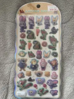 コットンパフィー　ズートピア　ディズニー キャラクターシール