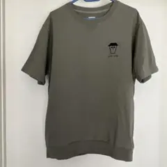 graniphグラニフ コーヒーどん 半袖Tシャツ カーキのサムネイル