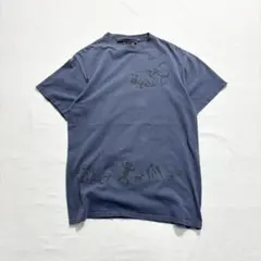 45rpm ゾウさんTシャツ インディゴ染 サイズ2 M 半袖 綿100 - メルカリ