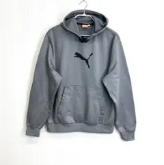 PUMA グレー パーカー Lサイズ