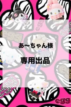 あ～ちゃん様　専用ページ