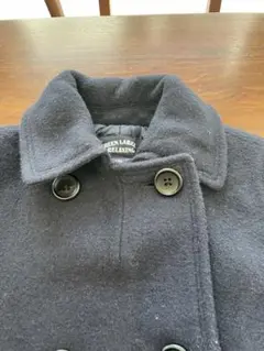 GREEN LABEL RELAXING ネイビー ウールコート