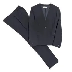 PLST プラステ ウォームリザーブ カラーレスパンツスーツ セットアップ XS