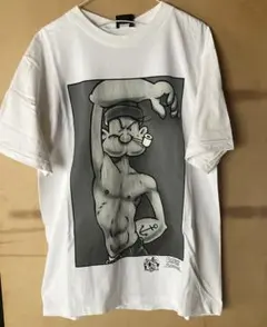 Tシャツ 90s ポパイ 広告 カルバンクライン パロディ 古着