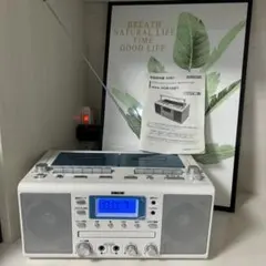 KUMAZAKI Aim CDダブルラジカセ KCR-102T 本体 - メルカリ