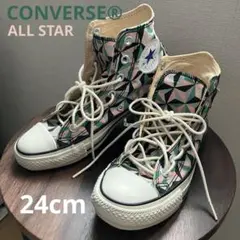 CONVERSE ALL STAR 幾何学模様 ハイカットスニーカー
