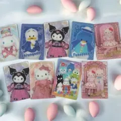 サンリオ×ハローキティ キャラクターカード 9枚セット