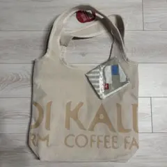 カルディのバッグと手ぬぐいエコバッグ