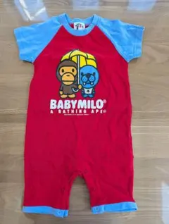 BAPE KIDS BABYMILO ロンパース 90のサムネイル