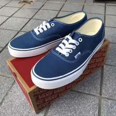 VANS バンズ US企画 AUTHENTIC 定番モデル ネイビー 27cm