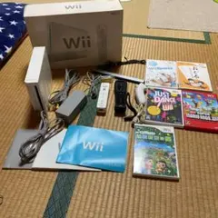 Wii 本体　ソフト5本セット