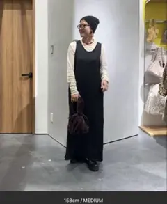 チャオパニックティピー　オケージョンにも！ 前後2wayサテンタンクワンピース