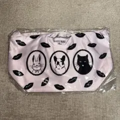 新品　LADUREE ノベルティ ミニトートバッグ ウサギと猫と犬デザイン