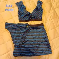 ELLE PARIS セパレート水着 ビキニ ボーダー柄のサムネイル