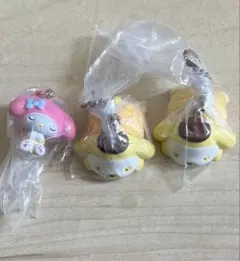 サンリオGRWM マイメロポムポムプリンマスコットチャーム3点セット