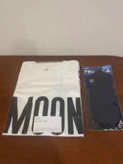 宇宙兄弟/ MOON SHIRT（ホワイト）サイズXL