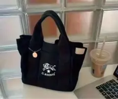 新品☆IL BISONTE(イルビゾンテ)ロゴ入りミニトートバッグ☆