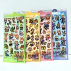 最安値 ズートピア 水シール ウォーターシール 4枚セット ボンボンドロップ