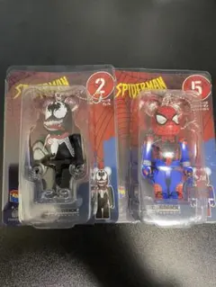 ハッピーくじ　ベアブリック　スパイダーマン