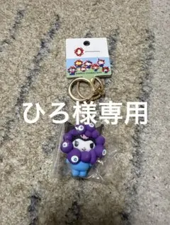 大阪万博サンリオ　ミャクミャク　なりきりマスコット　パステルキーホルダー クロミ