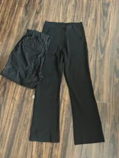 ニットパンツ ワイドパンツ