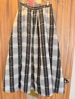 値下げ♡tsurubymarikooikawaチェックロングスカート 中古・古着通販】TSURU by MARIKO OIKAWA (ツルバイマリコオイカワ