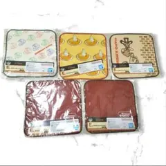 【コメダ珈琲】一番くじ E賞 タオルコレクション BANDAI　５セット
