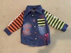 ミッキーデニムシャツ