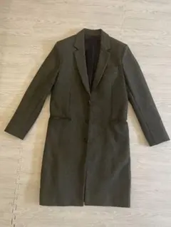 【極美品】定価6万　Edifice ami チェスターコート カーキ　46