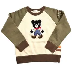 値下げ中　新品未使用　タグ付き　ダブルビー　ミキハウス　120  裏起毛 新品タグ付き ミキハウス ダブルBトレーナー 120 - メルカリ