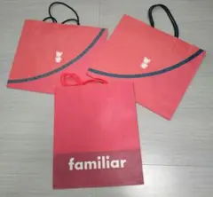 familiar ショップ袋 3枚セットのサムネイル