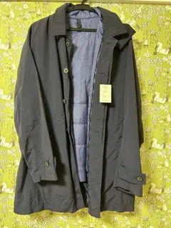 ネイビー フード付き マウンテンパーカー