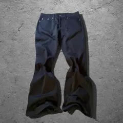 archive Levi’s ブラック フレアデニム Y2K swag