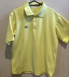 Mizuno イエローポロシャツ M JASPO