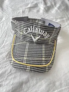 【美品】Callaway チェック柄　フリーサイズ