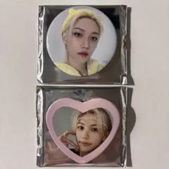 Straykids フィリックス SKZOO 展示会 ランダム 缶バッチ 2種