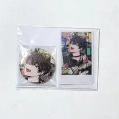 にじさんじ 佐伯イッテツ 誕生日グッズ 缶バッジ チェキ