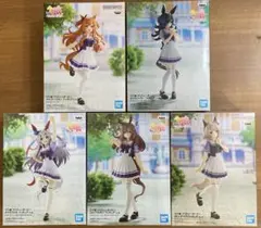 ウマ娘 マヤノトップガン、ライスシャワー他 プライズフィギュア5点