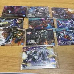 ガンプラパッケージアートグミ　カード10枚セット