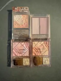 CANMAKE & CEZANNE パウダーチークセット